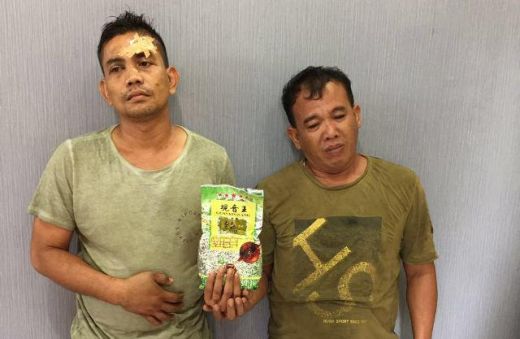 Polisi Ringkus 2 Pengedar Narkoba Jaringan Malaysia di Deliserdang