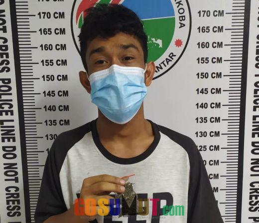 Simpan Ganja dalam Koper, Pemuda di Siantar Ditangkap Polisi