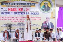 Wagubsu Kagumi Perjuangan Almarhum Syekh H Mustafa BS Rokan