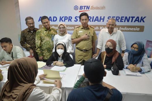 2.300 Unit Rumah Siap Akad Kredit Hasil Kolaborasi BTN Syariah dan BP Tapera