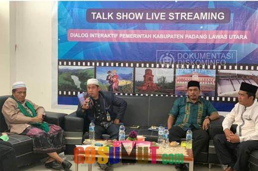 Dinas Kominfo Paluta Live Streaming Peringatan Hari Pesantren Nasional