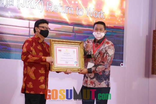 BP Jamsostek Kembali Raih Penghargaan Implementasi JKK-RTW