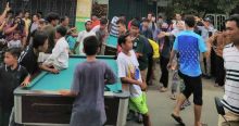 Dijadikan Berjudi, Warga Hamparan Perak Tutup Paksa Lokasi Permainan Biliar