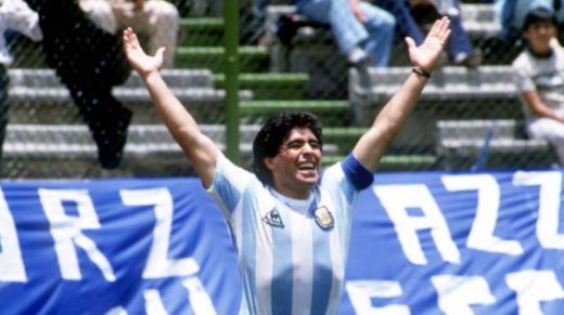 Maradona Gol Tangan Tuhan Telah Berpulang