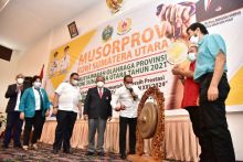 Buka Musorprov, Gubernur Targetkan Sumut Juara Umum PON 2024