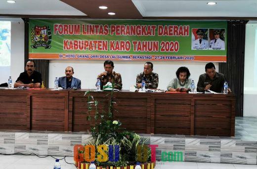 Bupati, DPRD Karo Ikuti Rapat Kerja Penyusunan RKPD 2020