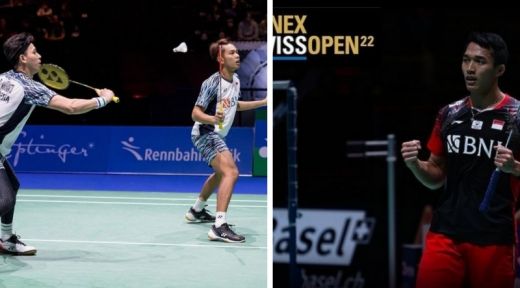 Jonatan Christie dan Fajar/Rian ke Final Swiss Open