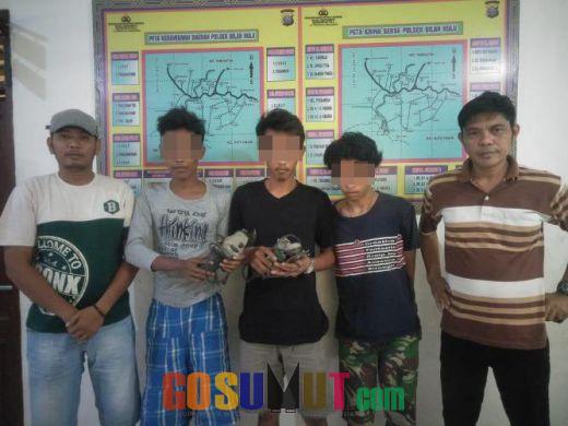 3 Pemuda Ditangkap Polisi Gara-gara Melakukan Pencurian