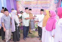 Hari Terakhir, Keluarga Besar Disdik Sergai Bukber di Kecamatan Teluk Mengkudu