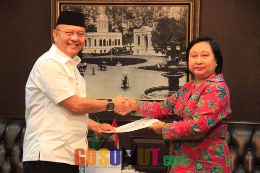 Walikota Medan Terima Kunjungan Kepala BPK RI Perwakilan Sumut