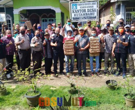 Polres Langkat Gelar Bakti Sosial di Kutambaru, Sambut HUT Bhayangkara yang Ke 74