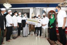 Menteri BUMN dan Mendag Kunjungi Madina, Salurkan Bantuan CSR ke Ponpes Musthafawiyah