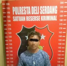 Pelaku Pelecehan Anak Dibawah Umur Digiring ke Penjara Polresta Deliserdang