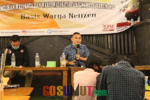KPU Tanjungbalai Upayakan Santai dan Tidak Monoton Untuk Relasi Basis Netijen