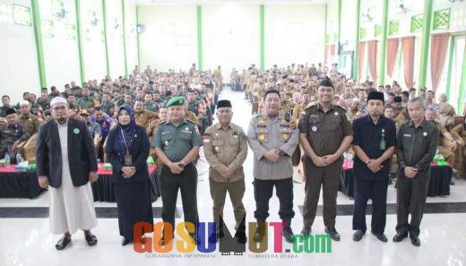 Sukseskan Pemilu 2024, Pemkab Palas Gelar Rakorda Bersama TNI-Polri 
