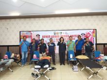 HUT Humas Polri Ke 71, Polres Padang Sidempuan Gelar Donor Darah