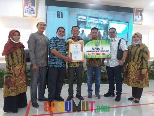 BumDes Sumber Makmur Hutaraja Tinggi Raih Juara 3 Lomba BumDes Provinsi Sumut