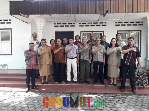 KPU Tebingtinggi bertemu Pengurus Badan Kontak Antar Gereja (BKAG)