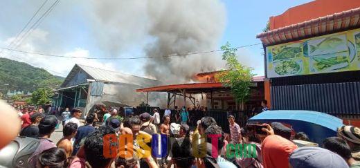 Rumah Warga di Sibolga Musnah Terbakar