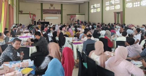 406 Anggota KPPS Pasar Sibuhuan Ikuti Bimbingan Teknis Putungsura