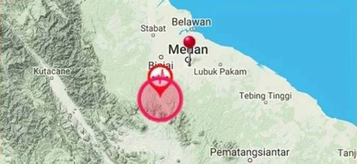 BBMKG Medan: Intensitas Gempa Tektonik Deliserdang-Karo Mulai Menurun