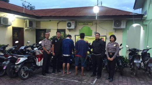 Polsek Delitua Bekuk Kawanan Curanmor, 7 Unit Sepeda Motor Turut Disita