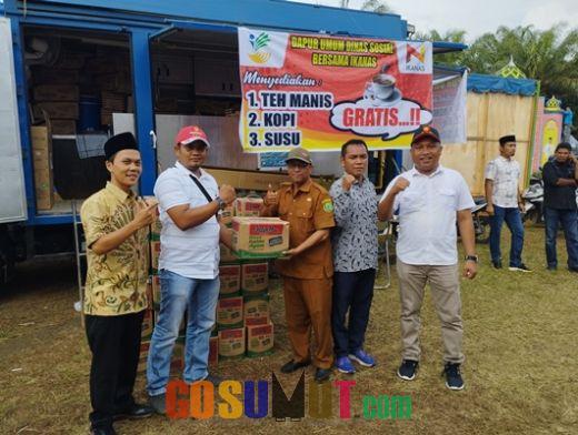 DPC Partai Gerindra Peduli MTQ Salurkan Bantuan 100 Kotak Mie Instan ke Dapur Umum
