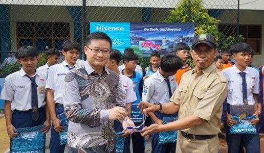 Dukung Potensi dan Bakat Generasi Muda, Hisense Meluncurkan Program Football for Schools di Indonesia