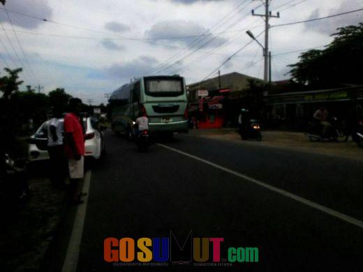 Curi Bus Intra, Sibarani Tertangkap di Jalan Asahan