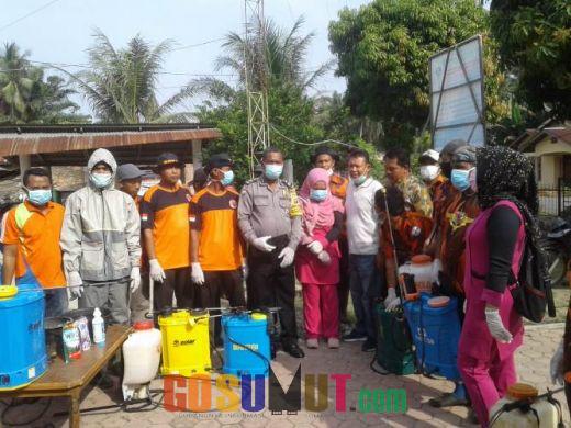 Kadis PMD Minta Seluruh Desa Laksanakan Penyeprotan Disinfektan