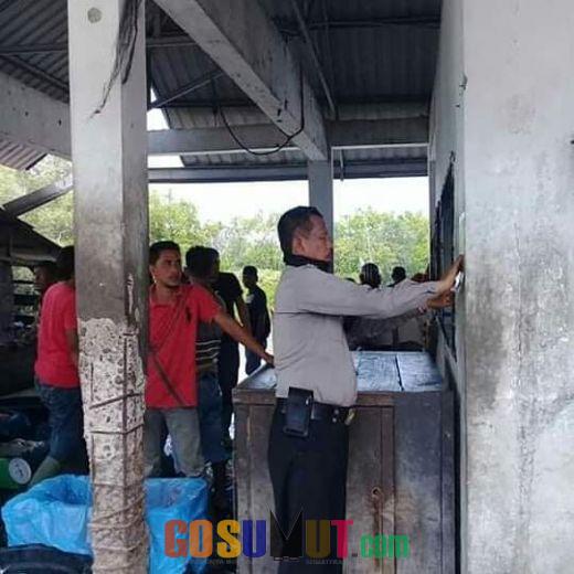 Cegah COVID-19, Polisi Sisir TPI Nelayan Pantai Labu