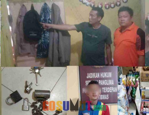 Polsek Firdaus Ungkap Pembobol Indomaret di Simpang Bedagai, Pelaku Ternyata Karyawan Sendiri