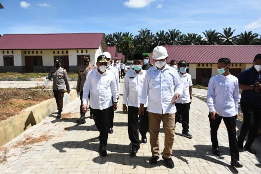 Rumah Relokasi Korban Banjir Bandang di Madina tak Dihuni, Gubernur Edy Minta Pemkab Pindahkan Warga dari Bantaran Sungai