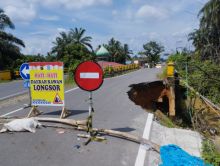 Jalinsum di Palas Ambalas, Ancam Keselamatan Penguna Jalan