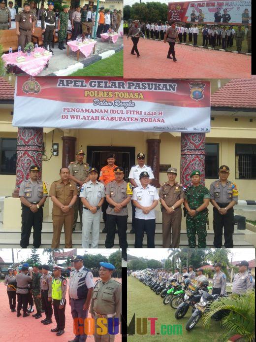 TNI/POLRI Jajaran Polres Tobasa, Dishub, Dinkes & Pol Pp Bersinergi Sukseskan Operasi Ketupat Toba 2019