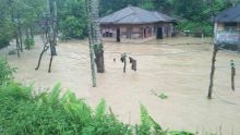 Puluhan Rumah Warga di Sosopan Terendam Banjir