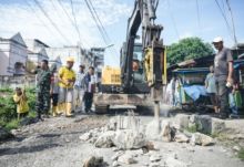 Sahuti Keluhan Masyarakat Deliserdang, Pemko Medan Gotong Royong Massal Normalisasi Drainase di Perbatasan Kota