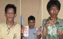 Jual Sabu, 3 Pelaku Digelandang ke Mapolsekta Kotapinang