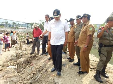Wali kota tinjau Normalisasi Sungai Sikambing di Jalan Tinta