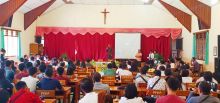 Pemuda Katolik Paroki Parapat Jalin Kebersamaan Lintas Agama Perangi Narkoba