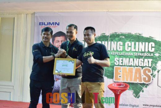 Coaching Clinic  Pegadaian Medan Hadirkan Indra Sjafri Sang Pelatih Timnas U-23