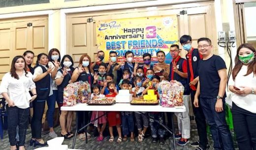 Best Friends Community Rayakan Anniversary Ketiga Bersama Anak Panti Asuhan Lestari Sumut