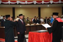 Abdul Basyid Dalimunthe Dilantik Jadi Ketua DPRD Tapsel