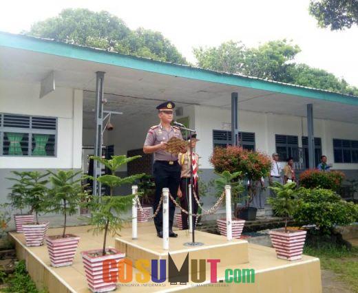 Hari Sumpah Pemuda, Kasat AKP Jamakita Berikan 4 Arahan di SMA Negeri 2 Rantau Selatan