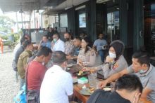 Tingkatkan Sinergitas, Polres Padangsidimpuan Coffee Morning Bareng Wartawan