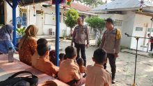 Police Goes to School, Sat Binmas Polres Labuhanbatu Berikan Edukasi Bahaya Narkoba kepada Pelajar