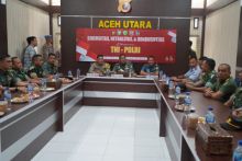TNI – Polri  Gelar Rapat Pemilu Damai dengan Mengedepankan Netralitas