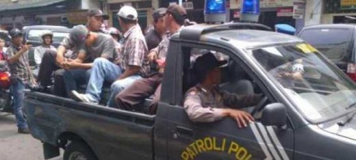 35 Preman Diamankan Polresta Medan, Meraka Dari Jalan Letda Sujono