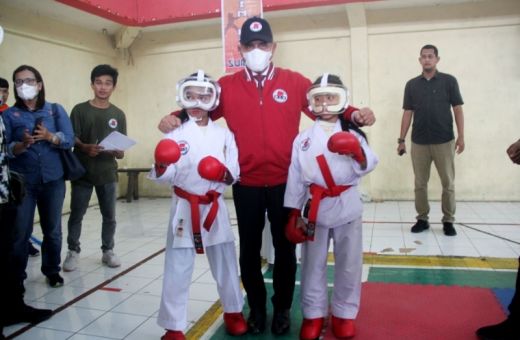 Gudang Karateka Handal, Gubernur Edy Berjanji Perhatikan Fasilitas Karate di Sumut