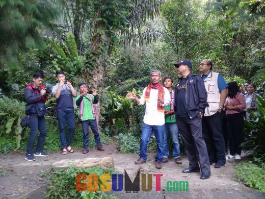 Puji Keindahan Alam Wisata Taman Eden 100, Menteri Pariwisata Janji Bangun Restaurant Menu Andaliman